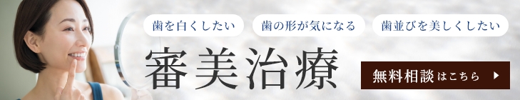 審美無料相談に関するページに移動します